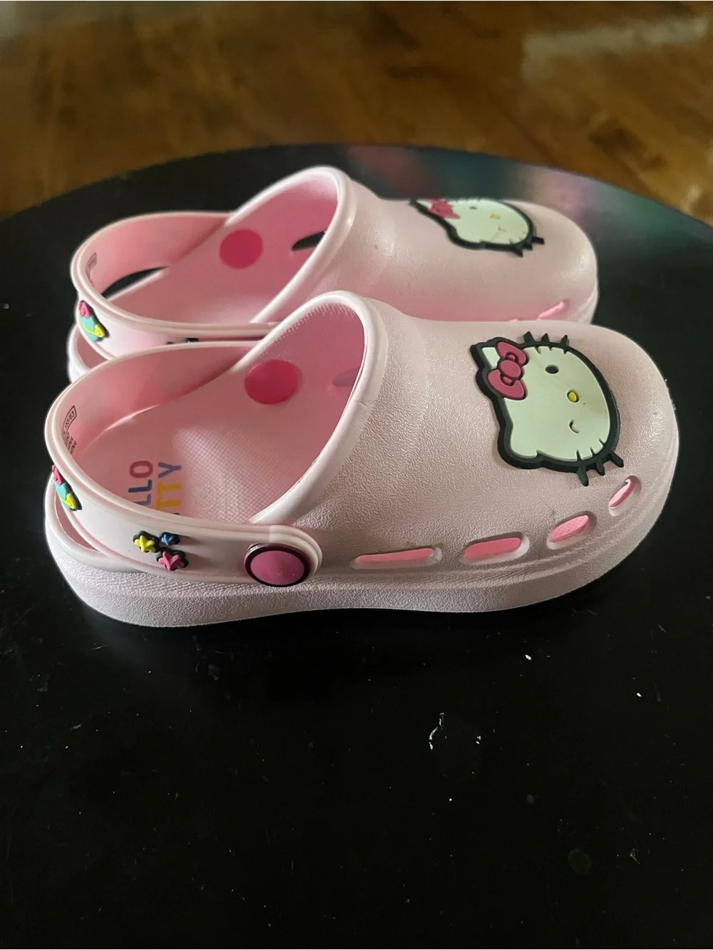 Zara Pink Kids Hello Kitty Clog Sandals